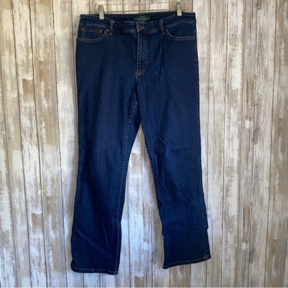 Lauren Ralph Lauren Denim - Ralph Lauren Darker Wash Bootcut Jeans